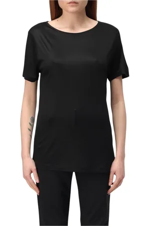 FAY Mujer, Camisetas, Negro, Talla: M