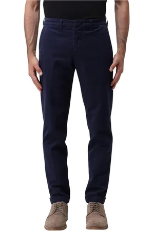 FAY Hombre, Pantalones, Azul, Talla: W32