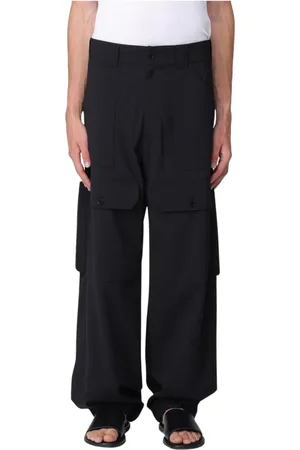 Msgm Hombre, Pantalones, Negro, Talla: L