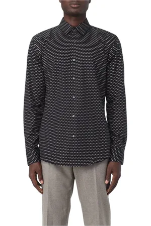 HUGO BOSS Hombre, Camisas, Negro, Talla: XL
