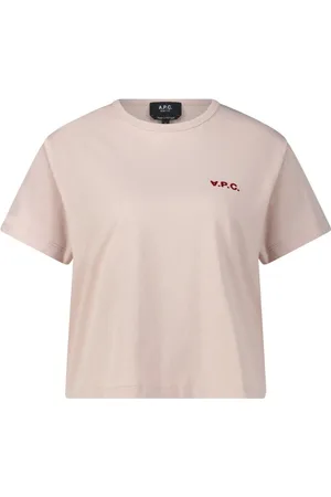 A.P.C. Mujer, Camisetas, Rosa, Talla: M