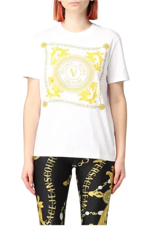 VERSACE Mujer, Camisetas, Blanco, Talla: S