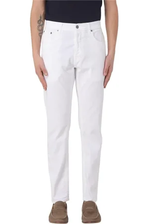 Dondup Hombre, Vaqueros, Blanco, Talla: W33