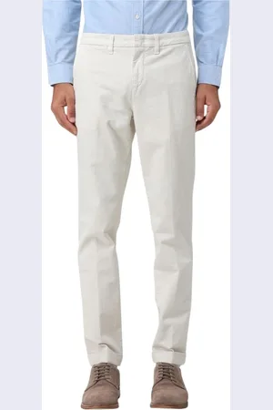 FAY Hombre, Pantalones, Blanco, Talla: W40