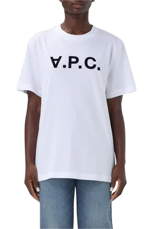 A.P.C. Mujer, Camisetas, Blanco, Talla: 2XL