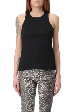 Ganni Mujer, Camisetas, Negro, Talla: XS