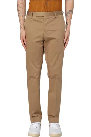 PT Torino Hombre, Pantalones, Marrón, Talla: 2XL