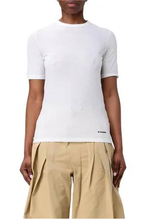 Jil Sander Mujer, Camisetas, Blanco, Talla: S