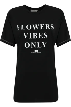 Elisabetta Franchi Mujer, Camisetas, Negro, Talla: M