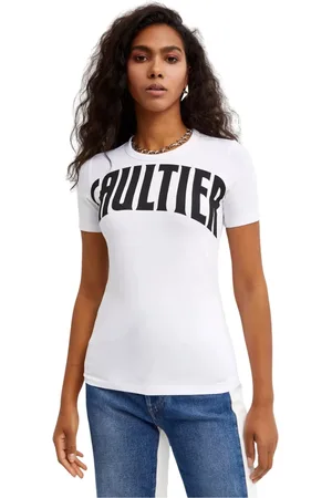 Jean Paul Gaultier Mujer, Camisetas, Blanco, Talla: L