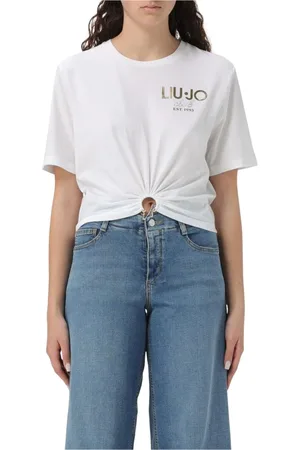 Liu Jo Mujer, Camisetas, Blanco, Talla: XS