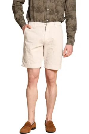 Masons Hombre, Pantalones cortos, Blanco, Talla: XL