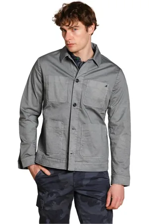 Masons Hombre, Chaquetas, Gris, Talla: S