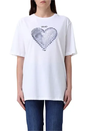 Liu Jo Mujer, Camisetas, Blanco, Talla: M