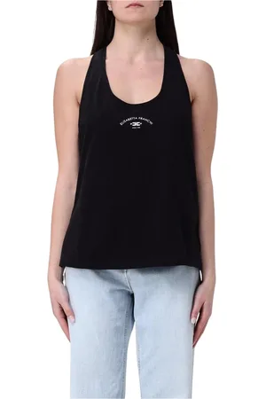 Elisabetta Franchi Mujer, Camisetas, Negro, Talla: XS