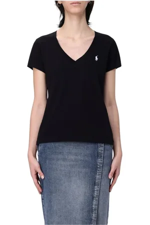 Ralph Lauren Mujer, Camisetas, Negro, Talla: L