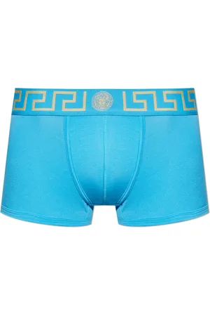 VERSACE Hombre, Ropa interior, Azul, Talla: 3XL