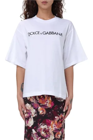Dolce & Gabbana Mujer, Camisetas, Blanco, Talla: M