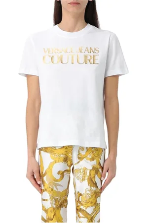 VERSACE Mujer, Camisetas, Blanco, Talla: M