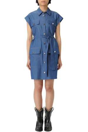 Liu Jo Mujer, Vestidos, Azul, Talla: 2XS