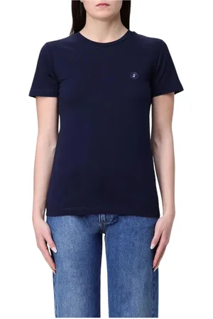 save the duck Mujer, Camisetas, Azul, Talla: S