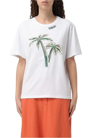 Liu Jo Mujer, Camisetas, Blanco, Talla: S