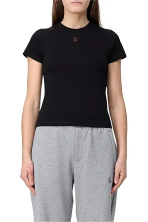 Alexander McQueen Mujer, Camisetas, Negro, Talla: XS