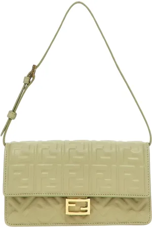 Fendi Mujer, Bolsos, Verde, Talla: ONE Size