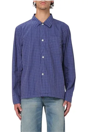 OUR LEGACY Hombre, Camisas, Azul, Talla: L