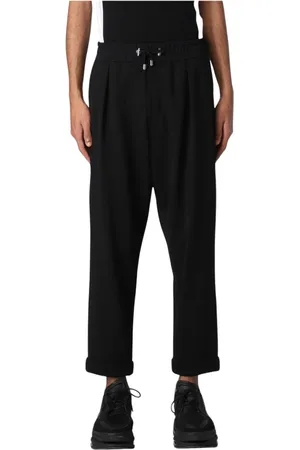 Balmain Hombre, Pantalones, Negro, Talla: L