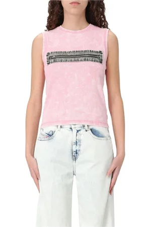 Diesel Mujer, Camisetas, Rosa, Talla: M