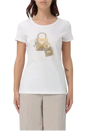 Liu Jo Mujer, Camisetas, Blanco, Talla: L