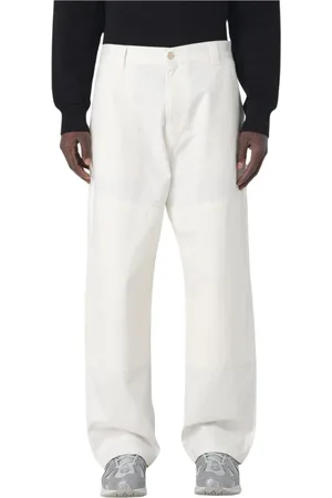 Carhartt Hombre, Pantalones, Blanco, Talla: M
