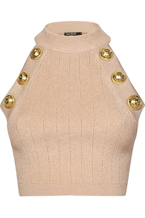Balmain Mujer, Camisetas, Rosa, Talla: XS