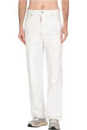 Dsquared2 Hombre, Pantalones, Blanco, Talla: S