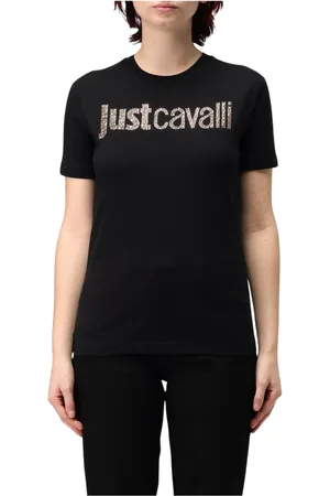Roberto Cavalli Mujer, Camisetas, Negro, Talla: XS