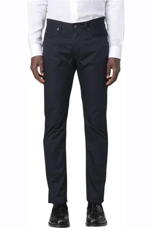 Emporio Armani Hombre, Pantalones, Azul, Talla: W34