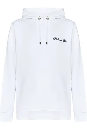 Balmain Hombre, Sudaderas, Blanco, Talla: XL