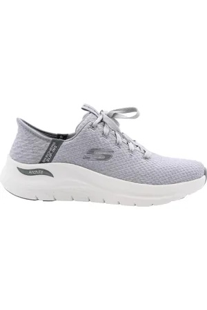 Skechers Hombre, Zapatos, Gris, Talla: 44 EU