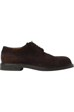 Emporio Armani Hombre, Zapatos, Marrón, Talla: 45 EU
