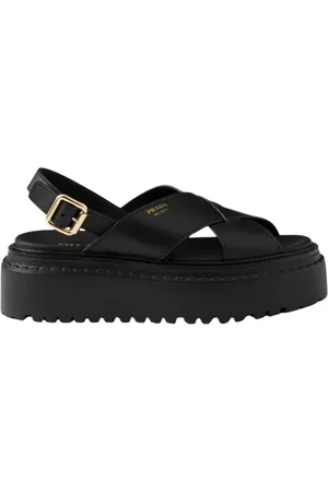 Prada Mujer, Zapatos, Negro, Talla: 40 EU
