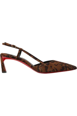 Christian Louboutin Mujer, Zapatos, Marrón, Talla: 36 EU