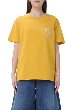 Etro Mujer, Camisetas, Amarillo, Talla: M