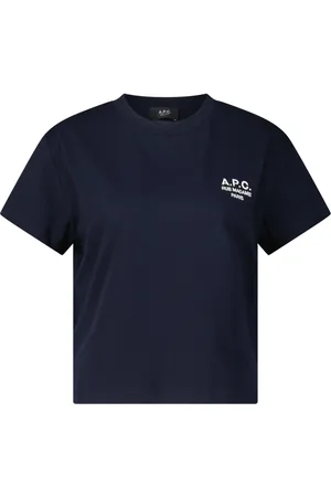 A.P.C. Mujer, Camisetas, Azul, Talla: S