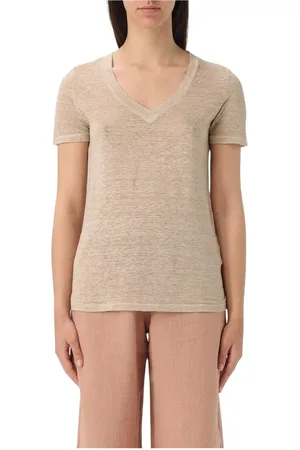 120% Lino Mujer, Camisetas, , Talla: M