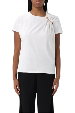 Elisabetta Franchi Mujer, Camisetas, Blanco, Talla: XS