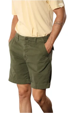 Masons Hombre, Pantalones cortos, Verde, Talla: XS