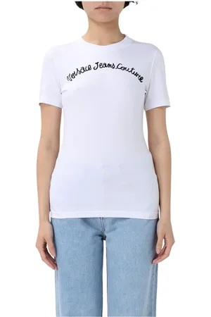 VERSACE Mujer, Camisetas, Blanco, Talla: M