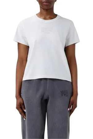 Alexander Wang Mujer, Camisetas, Blanco, Talla: M
