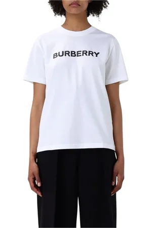Burberry Mujer, Camisetas, Blanco, Talla: S